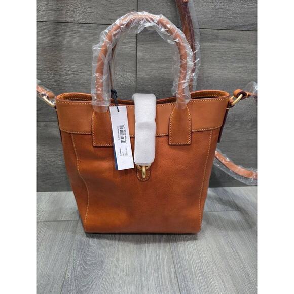 Dooney & Bourke Florentine Leather North/ South Tote Natural bag B000548 - Picture 1 of 7